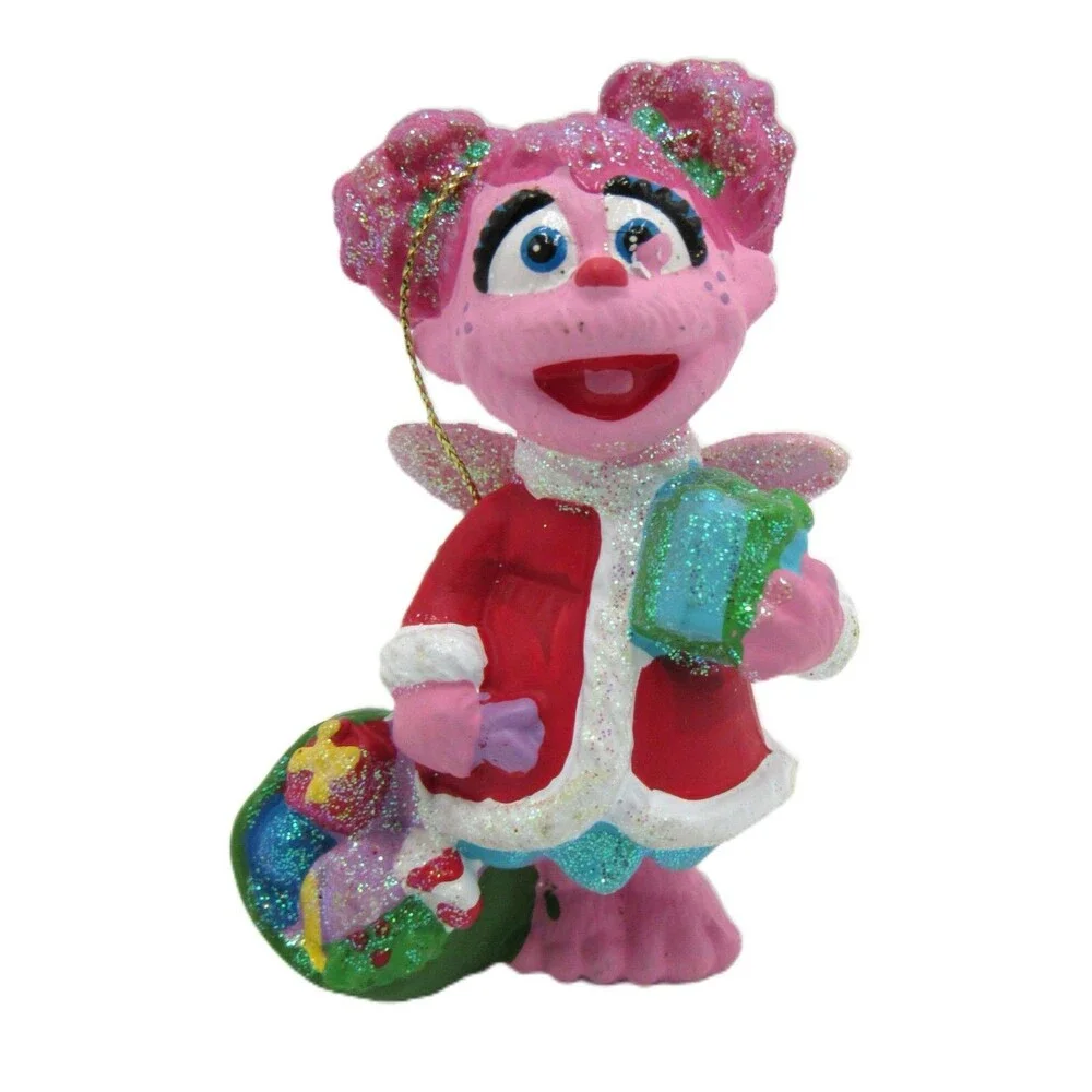 Hallmark Sesame Street Abby Holiday Christmas Tree Hanging Ornament READ